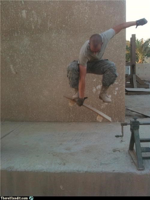 Skateboarding In Iraq