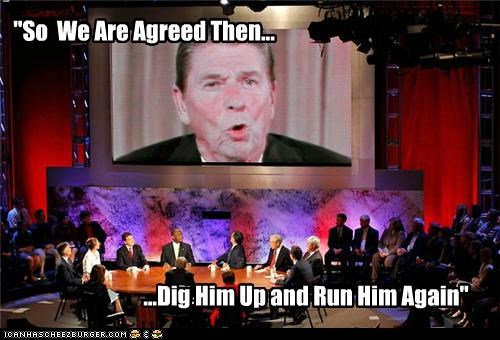 Zombie Reagan For President 2012