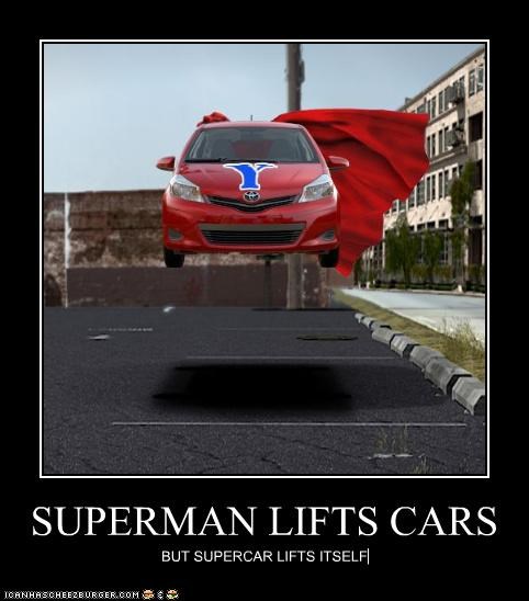 SUPERMAN LIFTS CARS