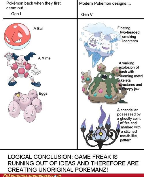 Remember When Pokémon Designs Were Original?