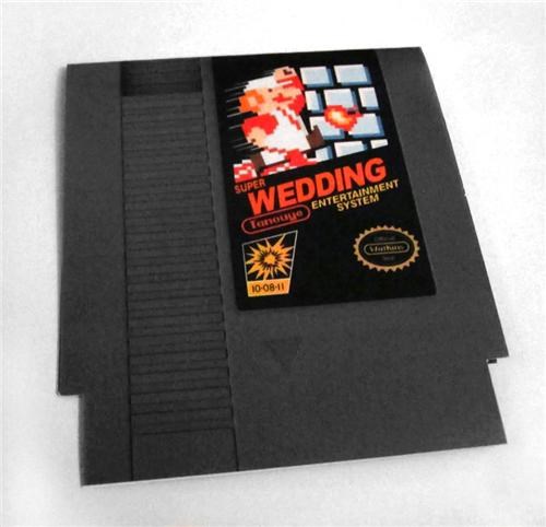 Super Mario Wedding Invitations of the Day