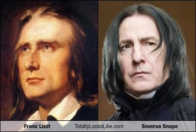 Franz Liszt Totally Looks Like Severus Snape