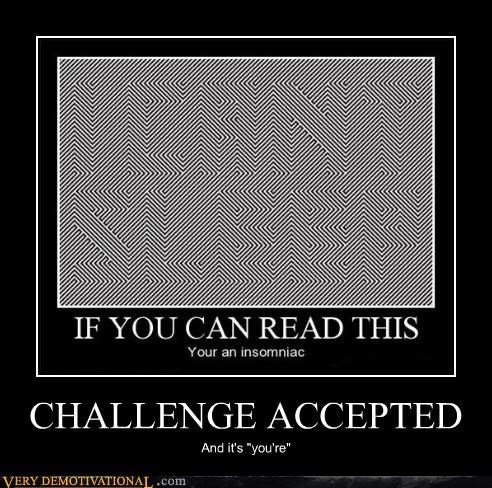 CHALLENGE ACCEPTED