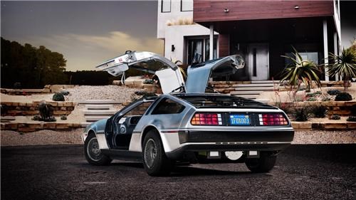 Electric DeLorean of the Day
