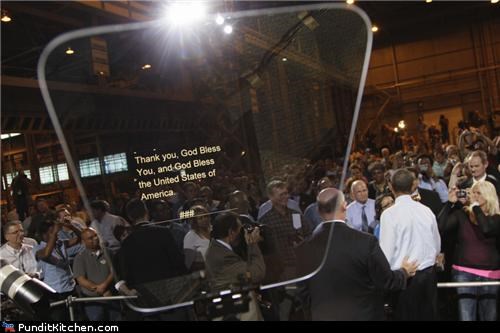 Much Ado About Teleprompters