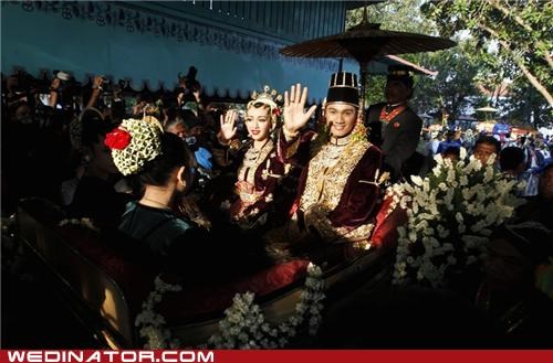 Indonesia Gets the Royal Wedding Treatment