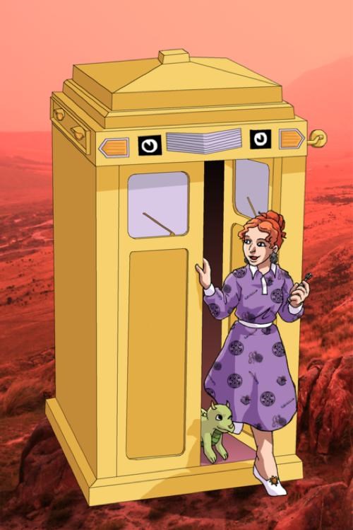 Magic School TARDIS of the Day