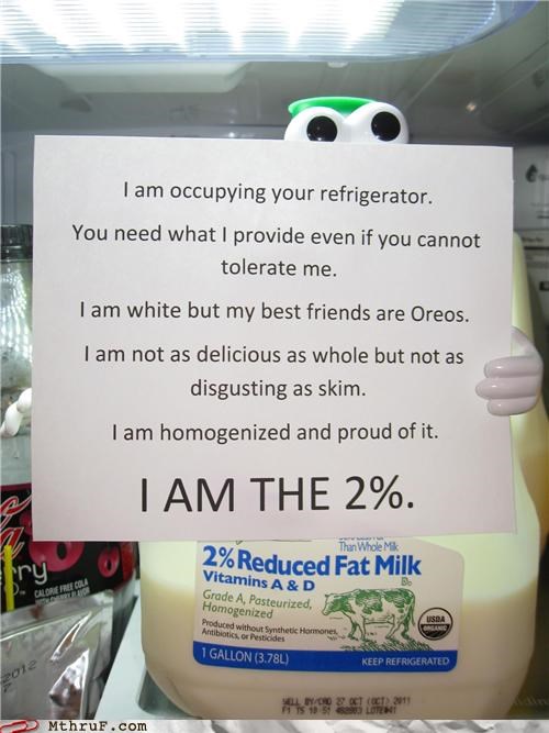 #Occupy the Fridge