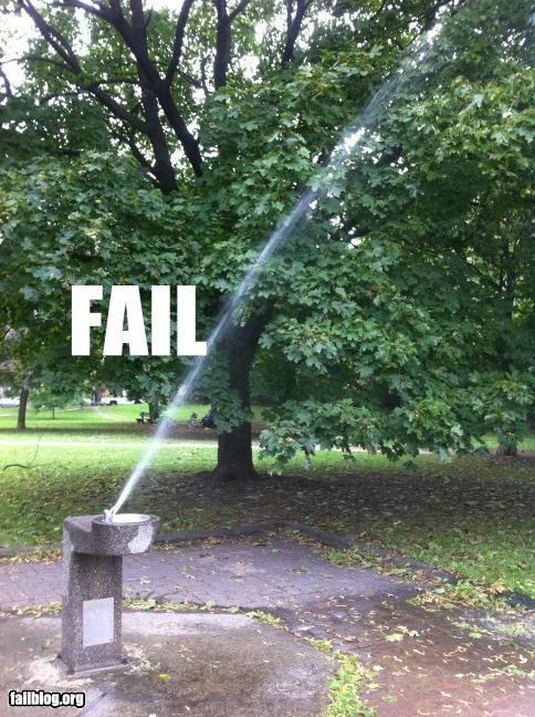 Water Pressure FAIL