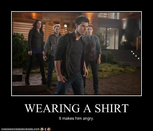 Wearing a Shirt