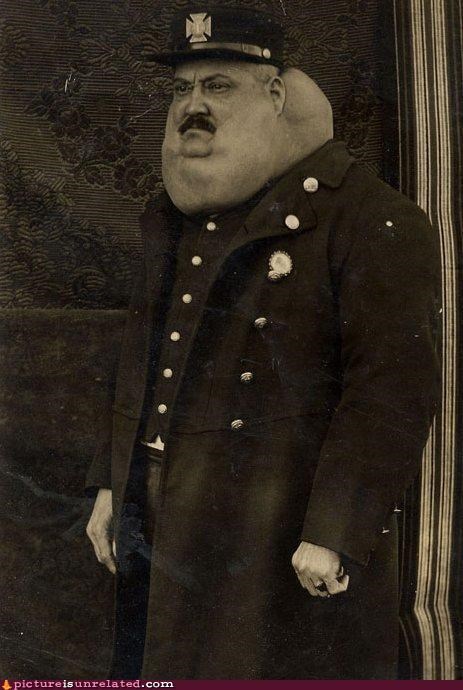 Officer Lumpyneck Would Like A Word With You