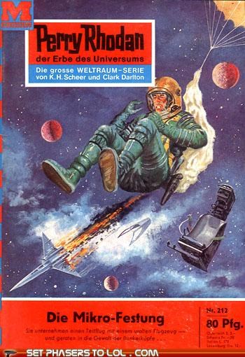 WTF Sci-fi Book Covers: Perry Rhodan der Erbe des Universums