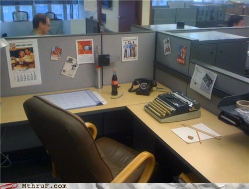 The Cubicle that Time Forgot