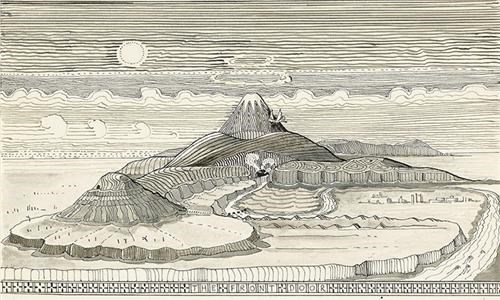 J.R.R. Tolkien Hobbit Illustrations of the Day