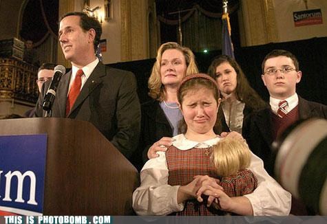 Santorum Has That Effect On His Wife Too