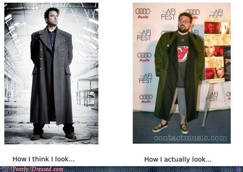 Lesson: Don't Wear a Trenchcoat