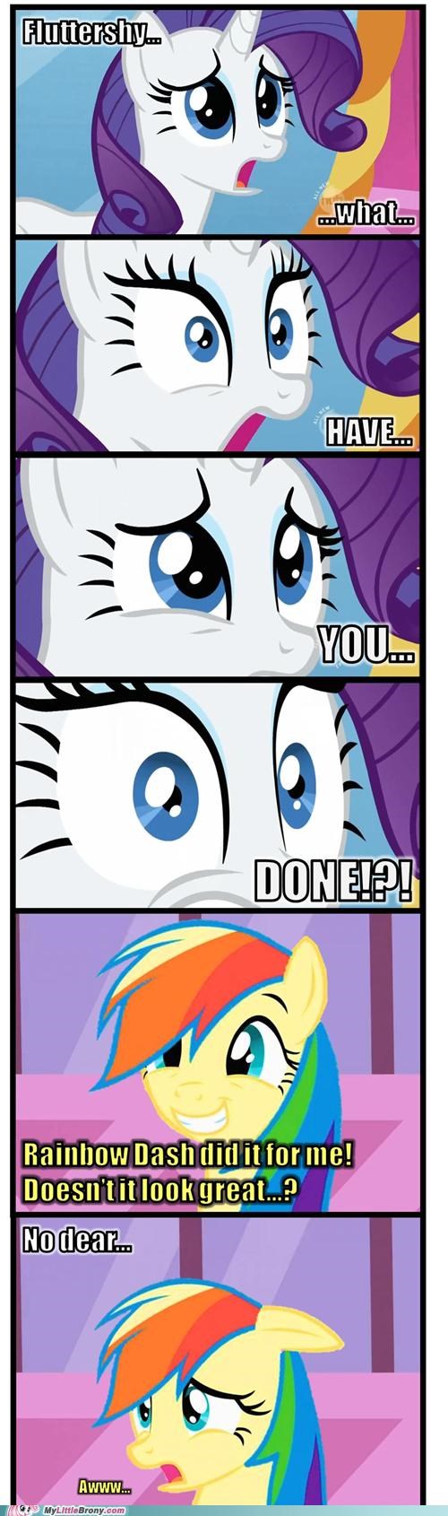 Oh Fluttershy...