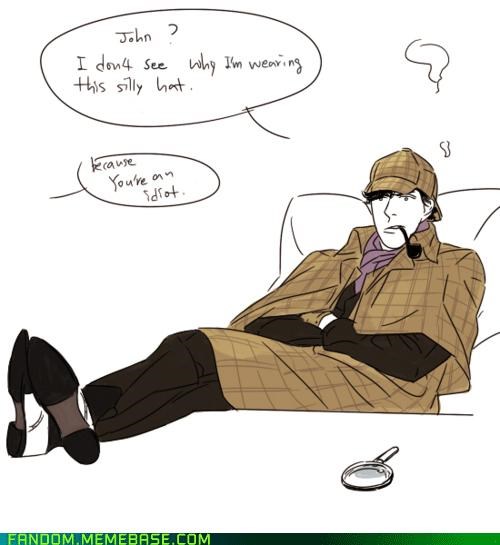 Sherlock Doesn't Get His Own Halloween Costume