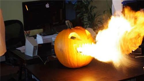 Flamethrower Jack O'Lantern of the Day