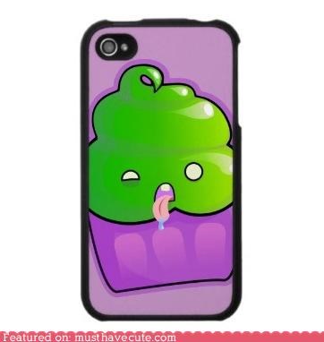 Zombie Cupcake iPhone Case