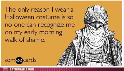 I Dressed as a Strumpet for Halloween