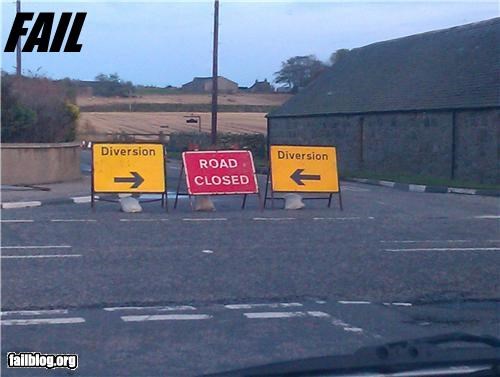 Diversion FAIL
