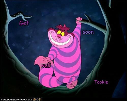 Get well soon Tookie huggies! XX