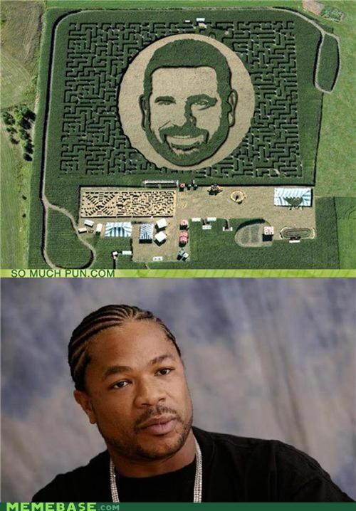 Yo Dawg, I Heard You Like Billy Mays' Maize Maze