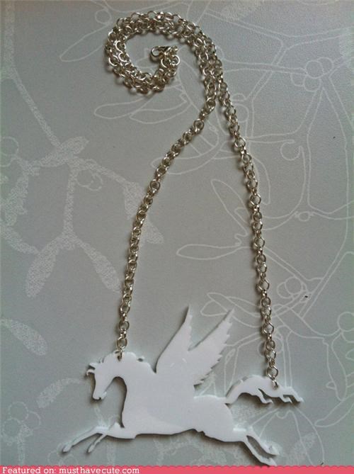 Flying Pegasus Necklace