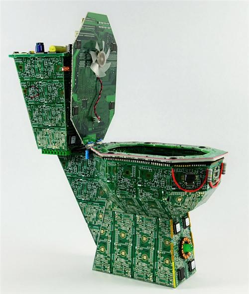 Circuit Board Toilet of the Day