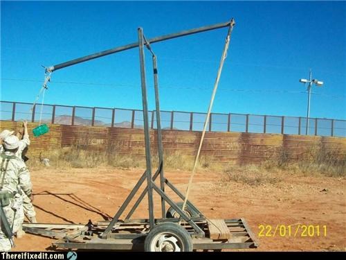 Beat The Border Lines, Try a Catapult