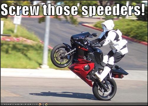 Screw Those Speeders