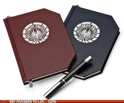 Battlestar Galactica Notebooks