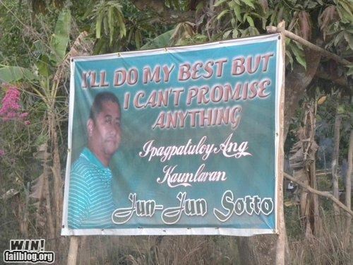 Political Honesty WIN