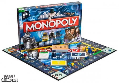 Doctor Who Monopoly WIN