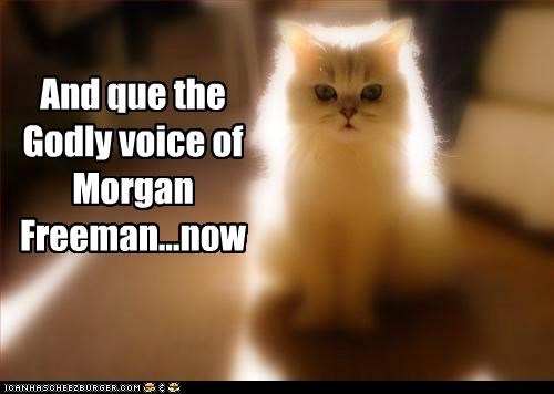 And que the Godly voice