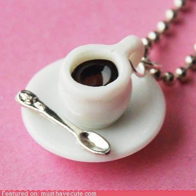 Dark Coffee Necklace