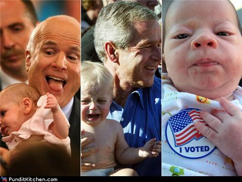 10 Babies Ready to Rock-a-Bye the Vote on Election Day 