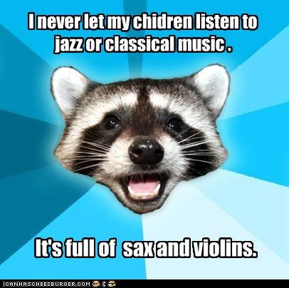 It Makes Lame Pun Coon Kind of Blue
