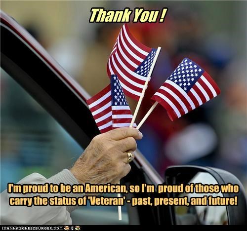 Veterans - thanks!