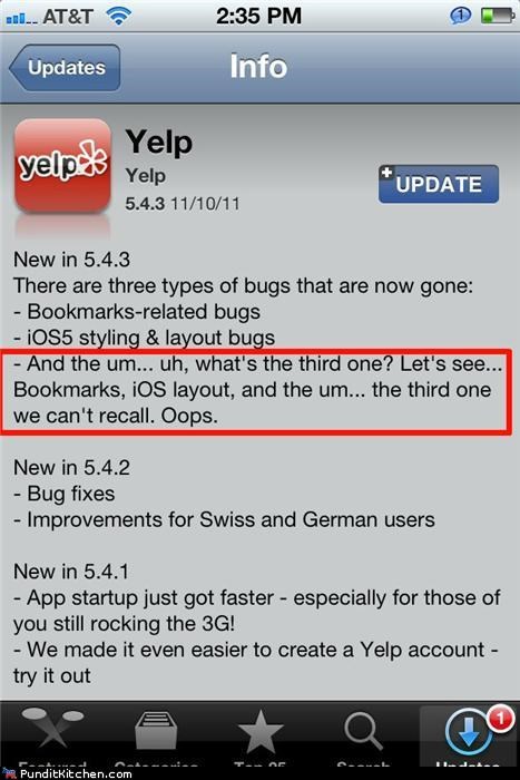 Yelp'd!!!1