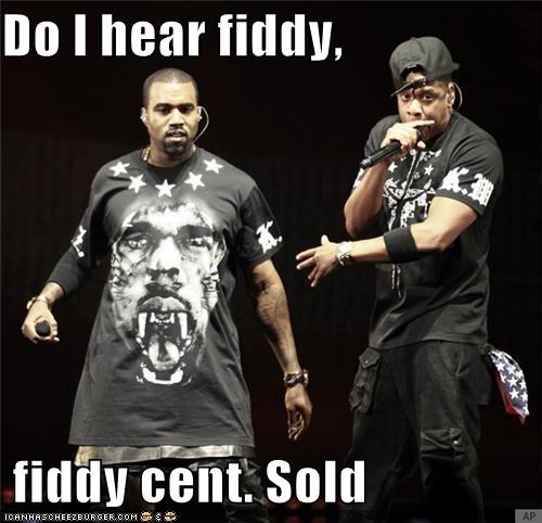 Do I hear fiddy,   fiddy cent. Sold