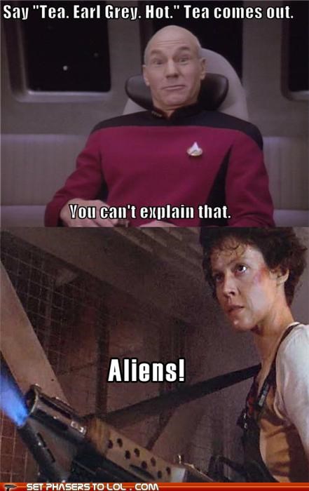 Replicated Aliens