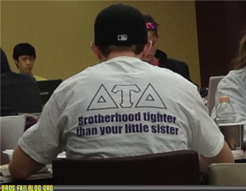 Not sure what kind of brotherhood you're in