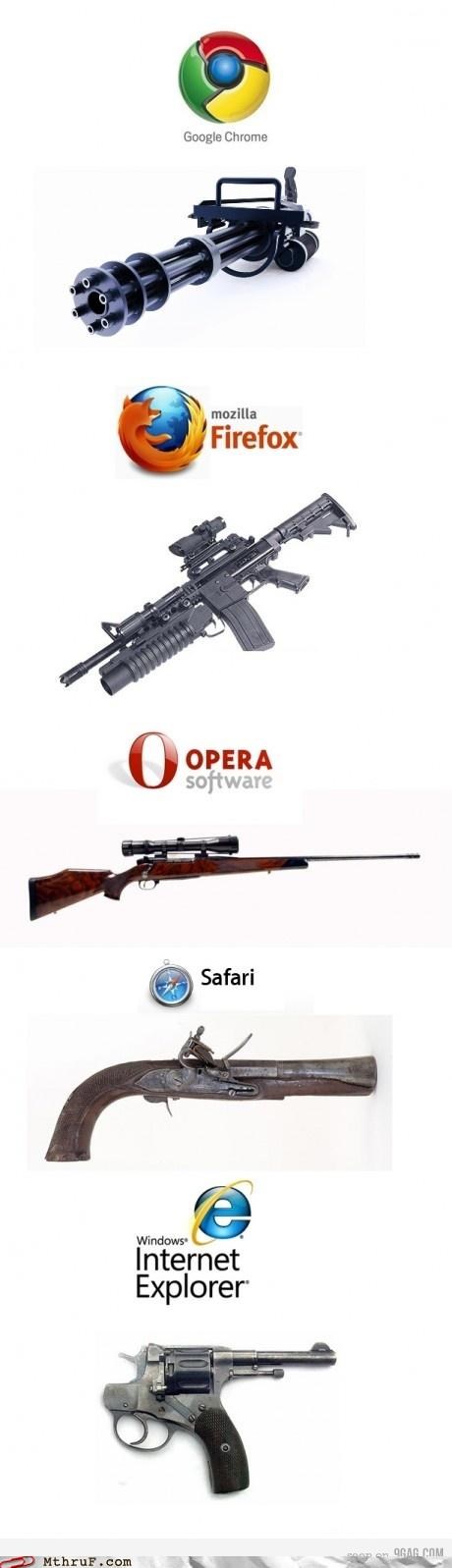 If the internet was a gun, it'd be an RPG-7