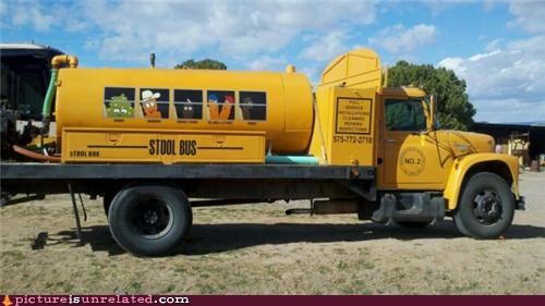 Ride on the Magic Stool Bus