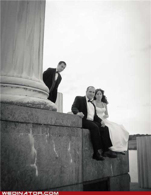 Wedding Photobomb
