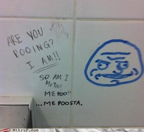 It's Good to See So Many People Go to the Bathroom With Sharpies