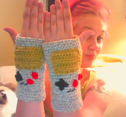 Game Boy Gloves of the Day