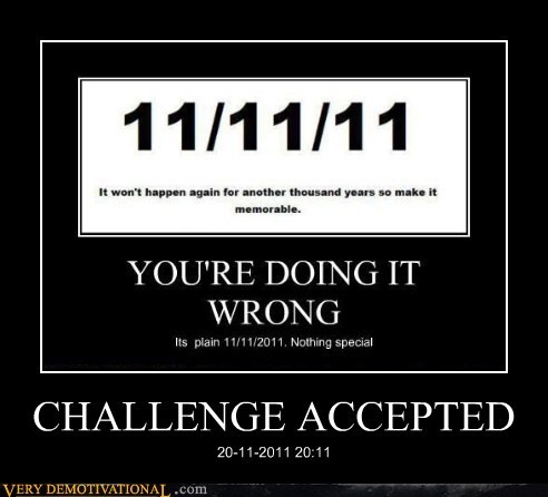 CHALLENGE ACCEPTED